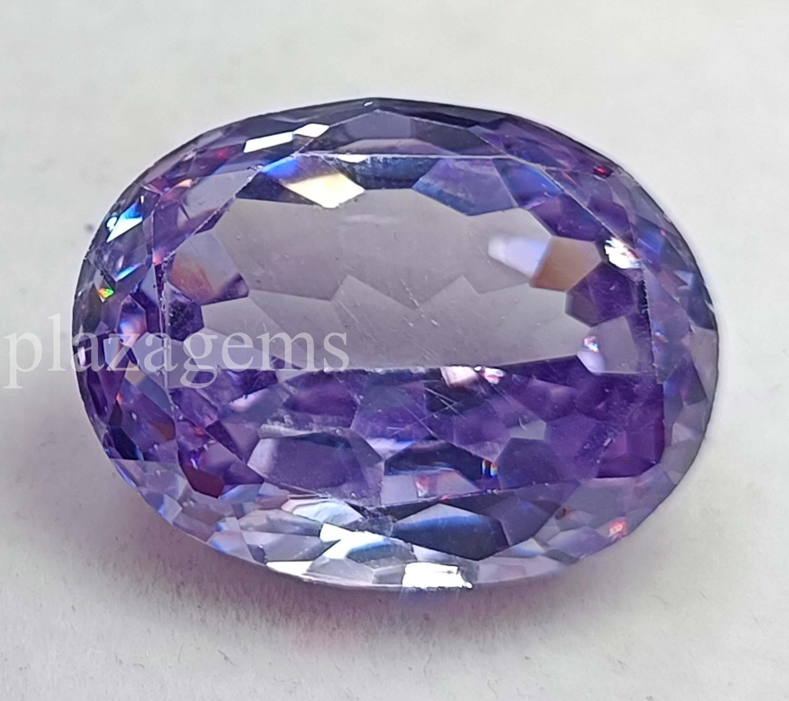 Natural Alexandrite 40.55 Ct Purple Oval Cut EGL Certified Loose Gems 5ADP