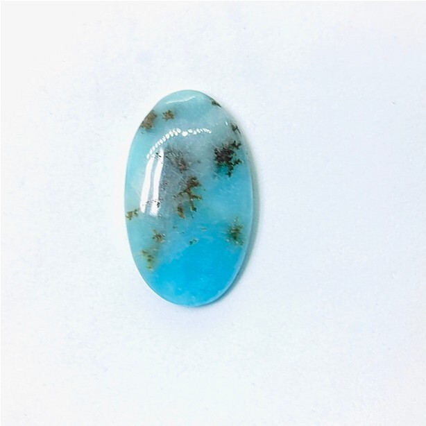 Blue Hemimorphite Cabochon Loose Gemstone For Jewelry 23 Cts. ME-11520