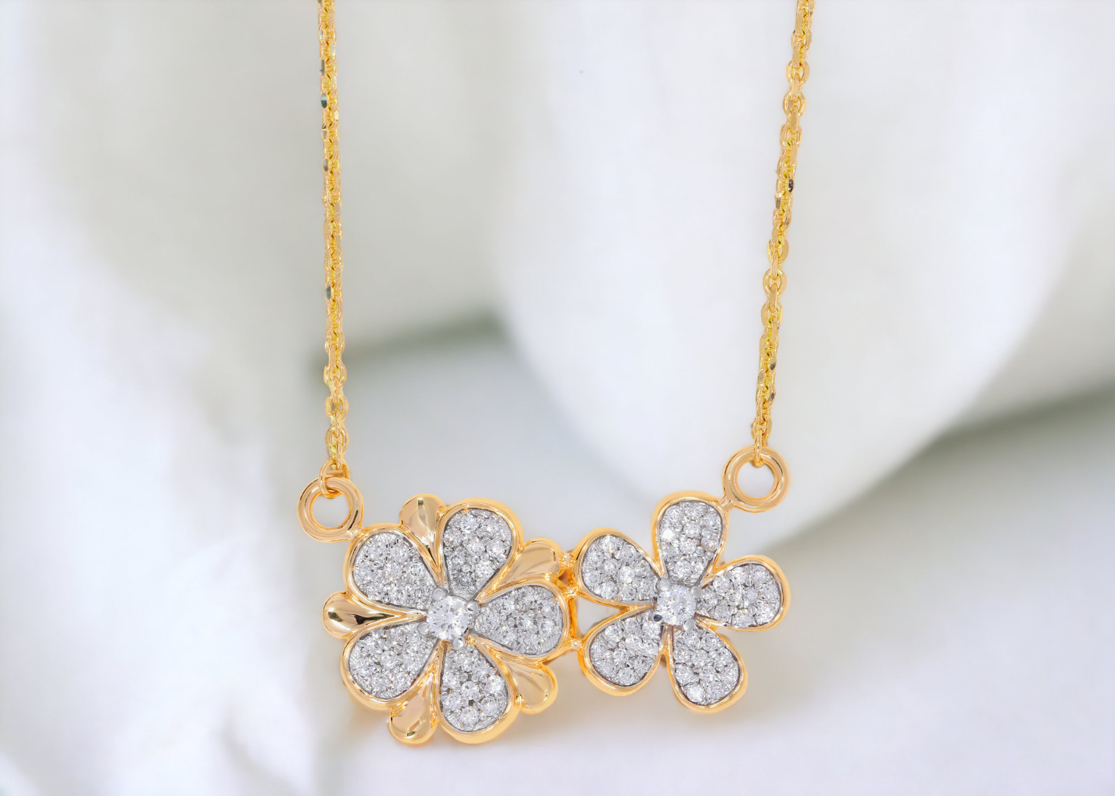 0.95 Ct Round Lab Grown Diamond Necklace Sterling Silver Pendant Women’s Gift