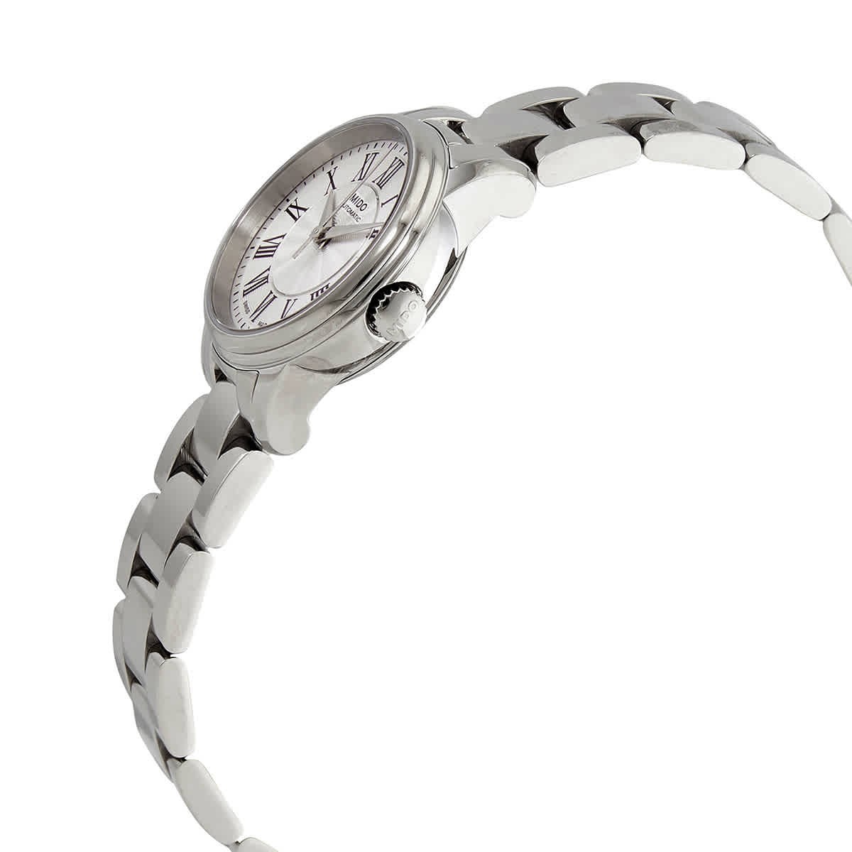 Mido Baroncelli III Automatic Silver Dial Ladies Watch M0100071103309