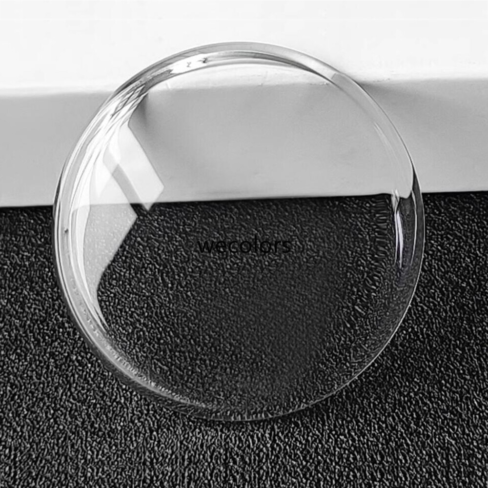 Bubble Pot Shape Sapphire Dome Watch Glass Round Crystal Replacement 29.4-41.2mm