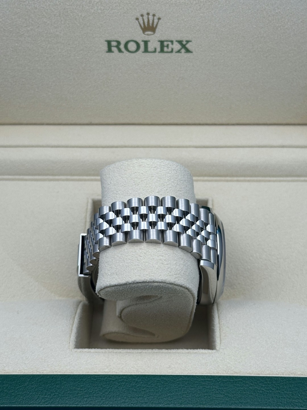 Rolex Datejust 126200 Jubilee Bracelet Mint Green Dial NEW 2026