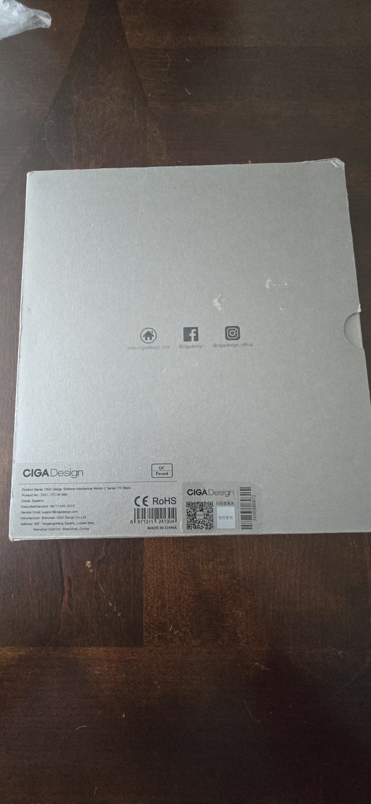 CIGA DESIGN Z Series Titanium