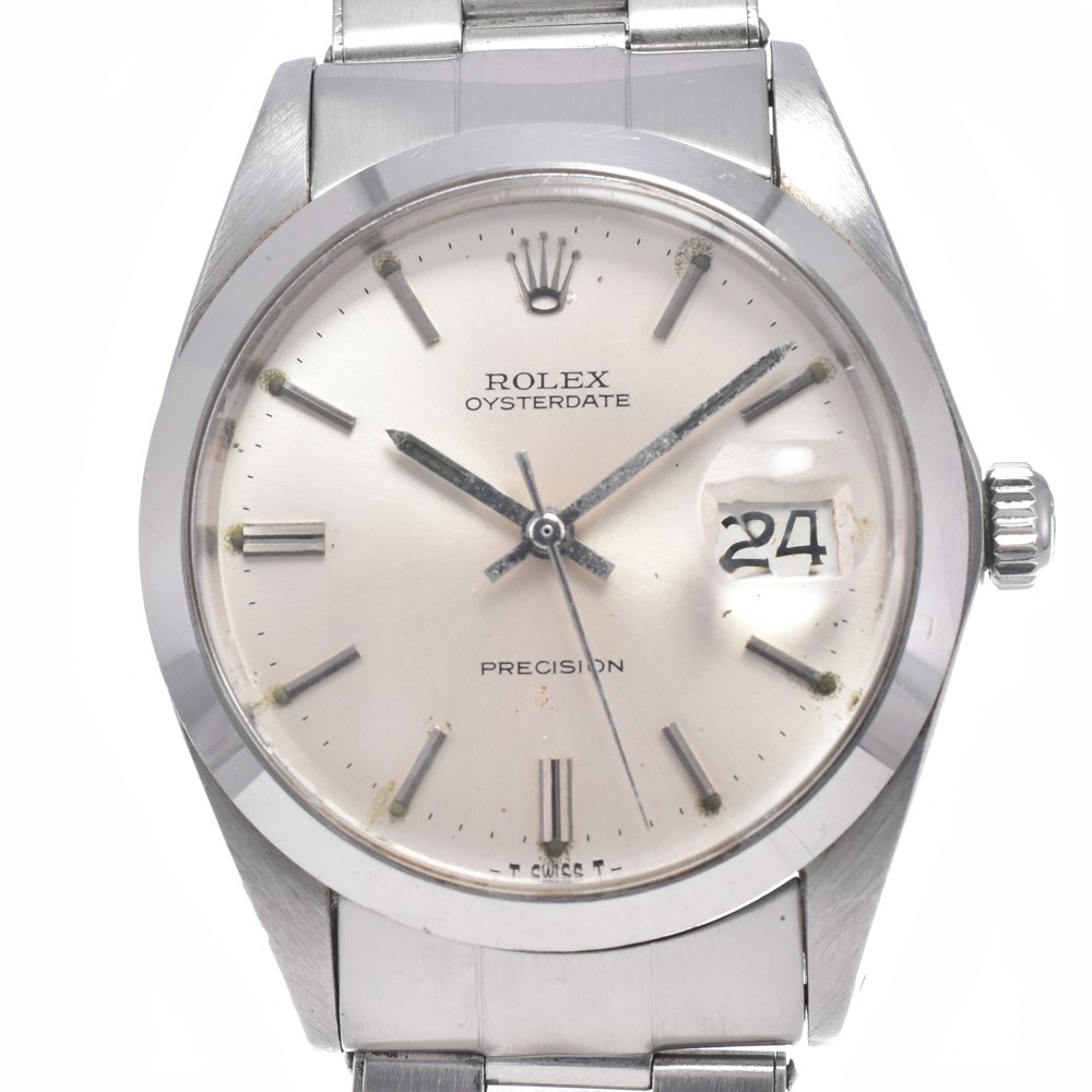 ROLEX Oyster Date Precision 6694 vintage Cal.1225 Hand Winding Men’s O#148135