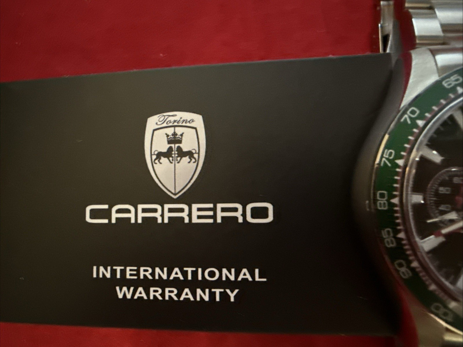 Carrero Subaquatic Green Dial, Bezel Chrono ref. CS866GNRD