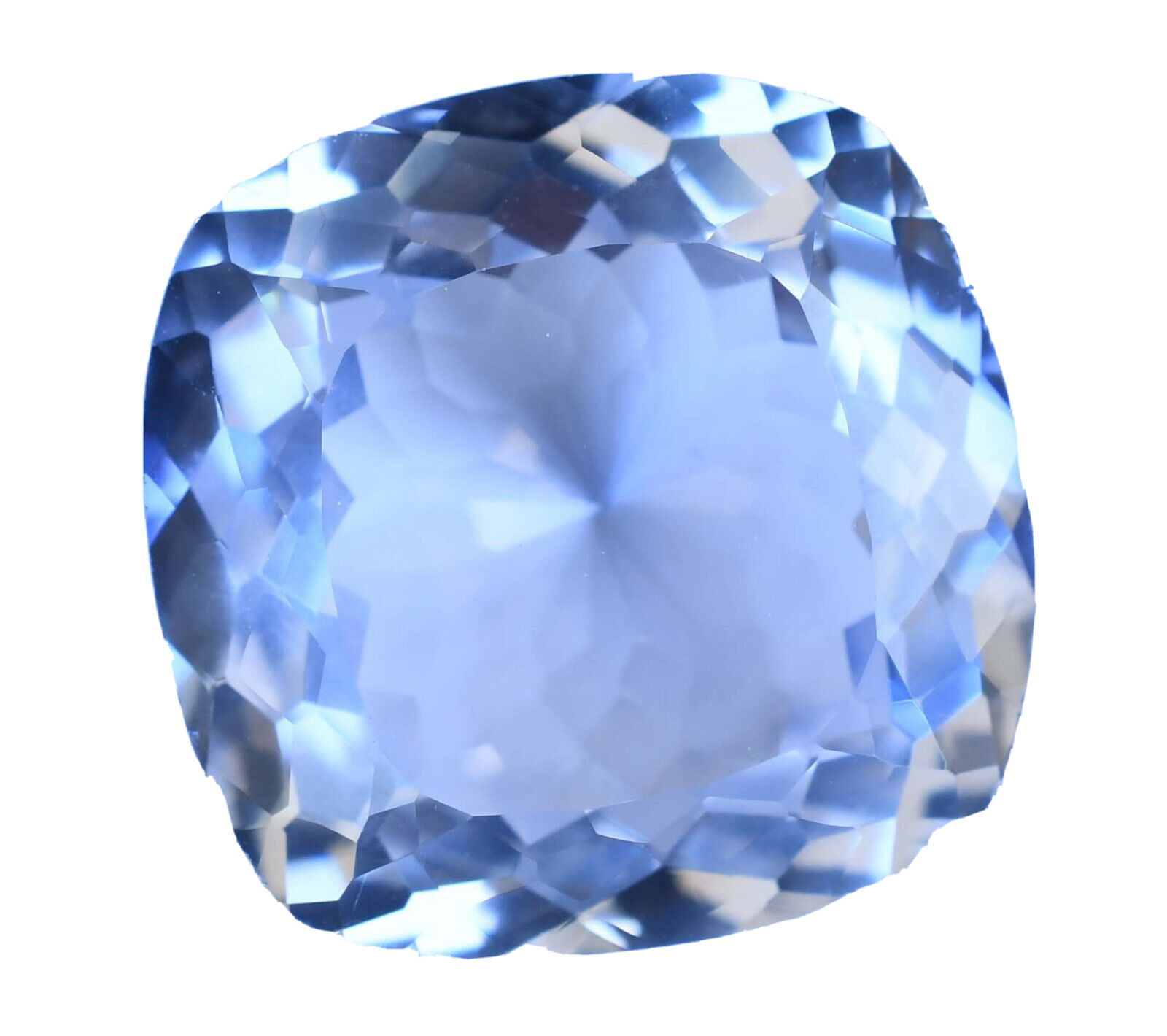 Natural Blue Sapphire 36.25 Ct FLAWLESS Certified Montana Treated Loose Gemstone