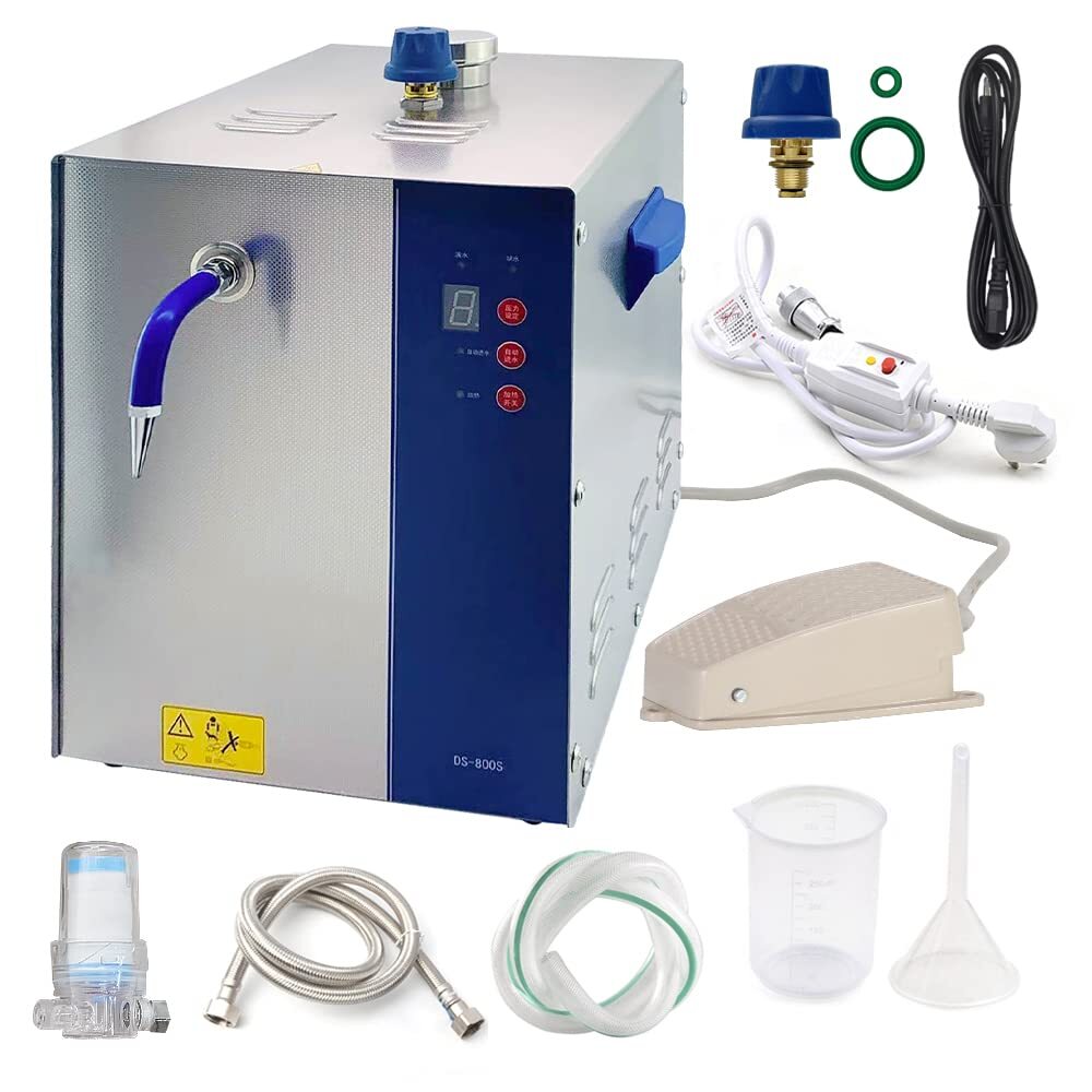 Stainless Commercial Jewelry Steam Cleaner Gem Washer Machine Anti-rust 1300W