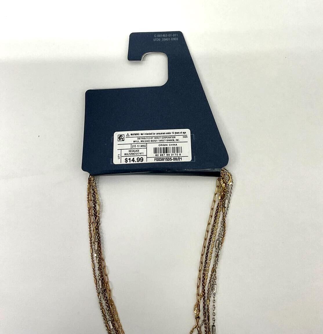 Mixed Delicate Chain Layered Necklace – Univeral Thread