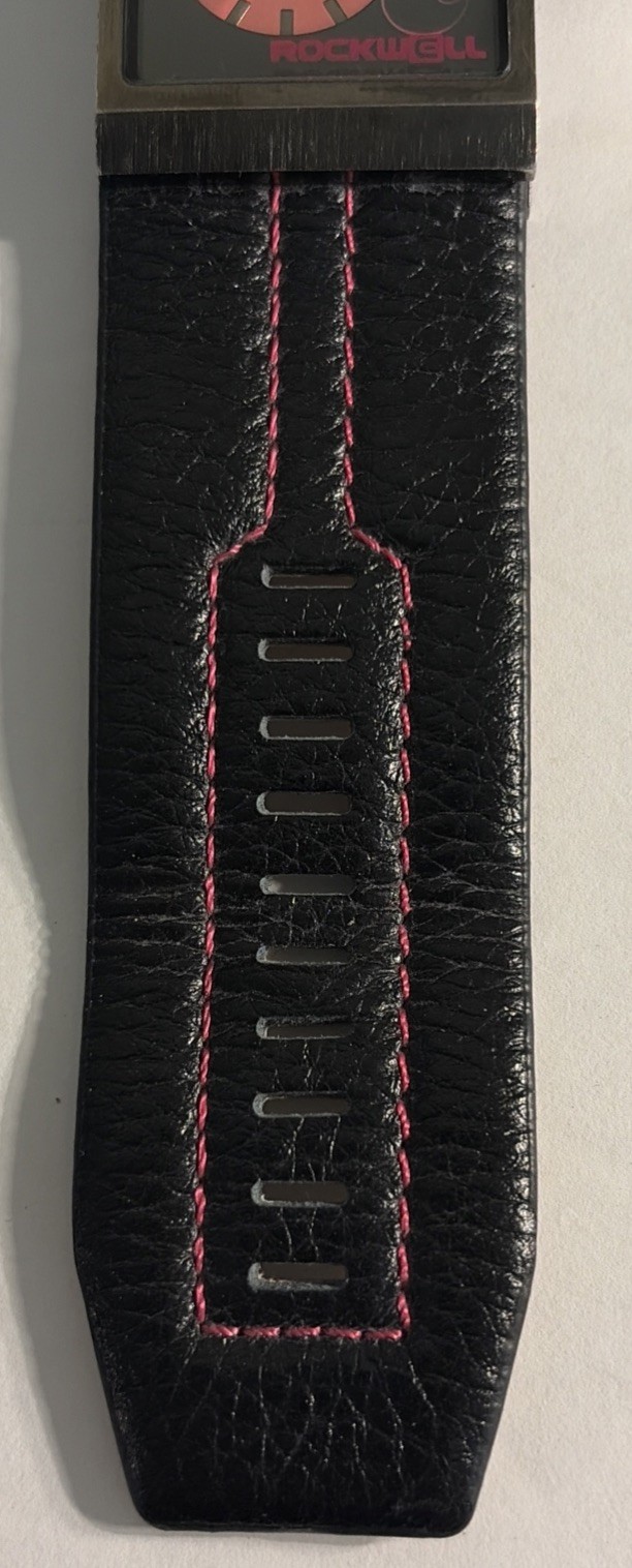Rockwell MC118 Mercedes Ladies Watch, Black/Pink “New Battery “