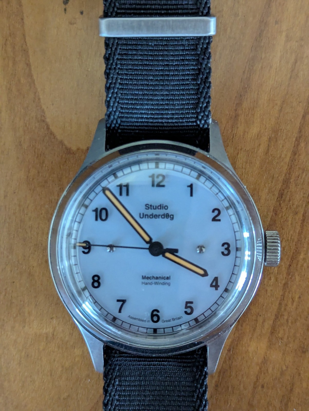 Studio Underd0g 02SERIES Steffany Blue Field Watch 37mm Sellita SW210-1 Mint Box
