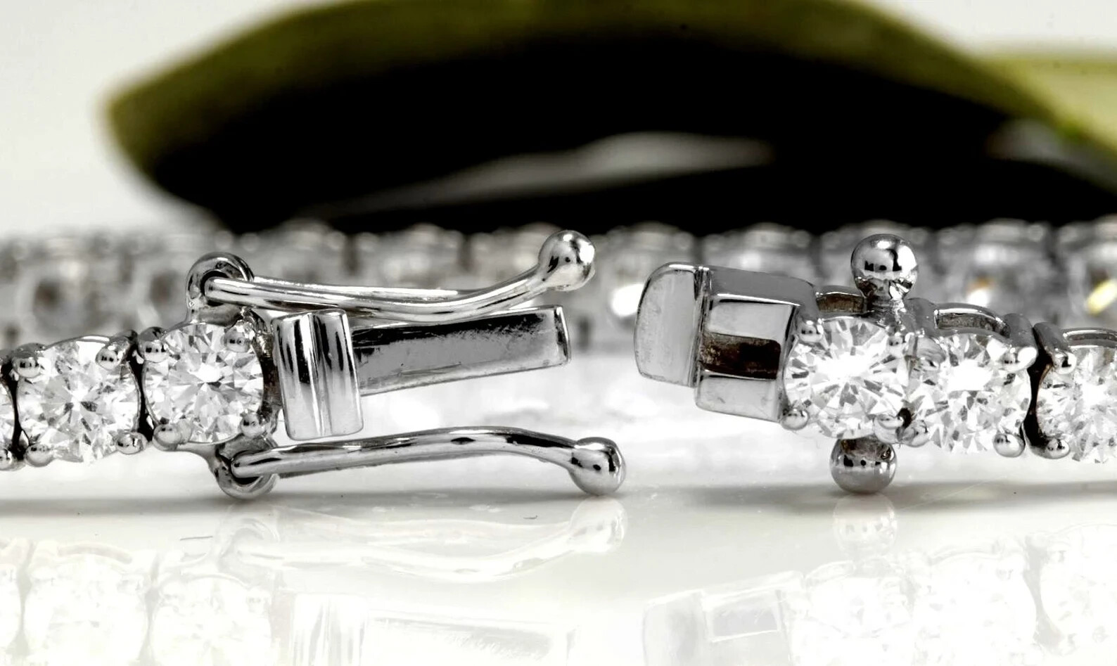 5.50ct Women’s Lab Grown EF/VS Diamond One Line Tennis Bracelet 925 Silver