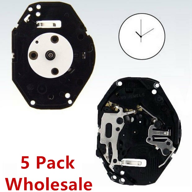 5Pack Wholesale Quartz Watch Movement Replacement For Japan Miyota PC21