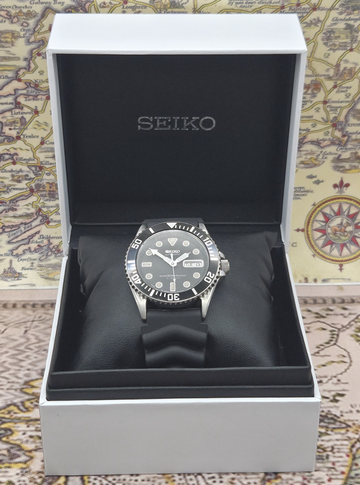 Seiko Mens Automatic Watch SKX031 Scuba Divers 7S26-0040 c.November 1996 BOXED
