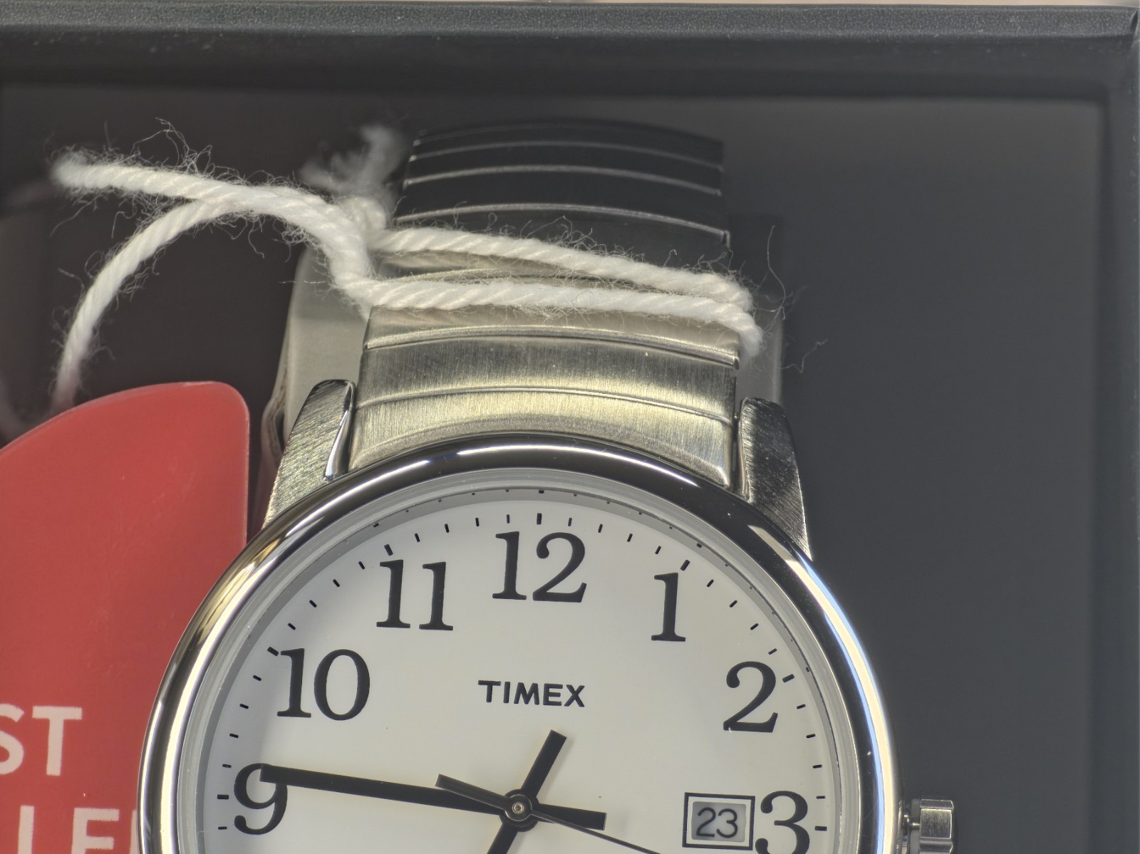 Timex Men’s Easy Reader Watch 35mm Stainless Steel Watch – T2H451