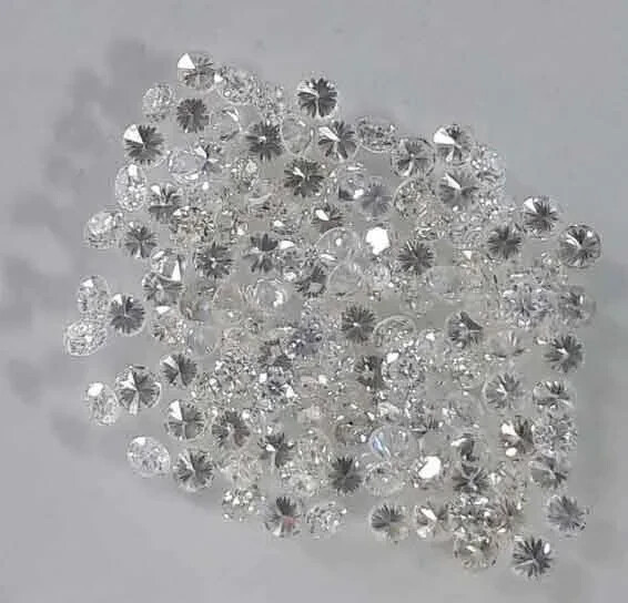 Loose Lab-Grown CVD Diamond LOT 2.50 MM D Color IF CLARITY 17 PCS Certified