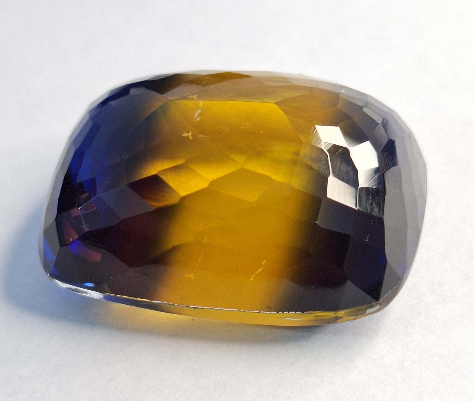 Cushion Cut Natural Ametrine 100-102 Ct Certified Loose Gemstone RK934