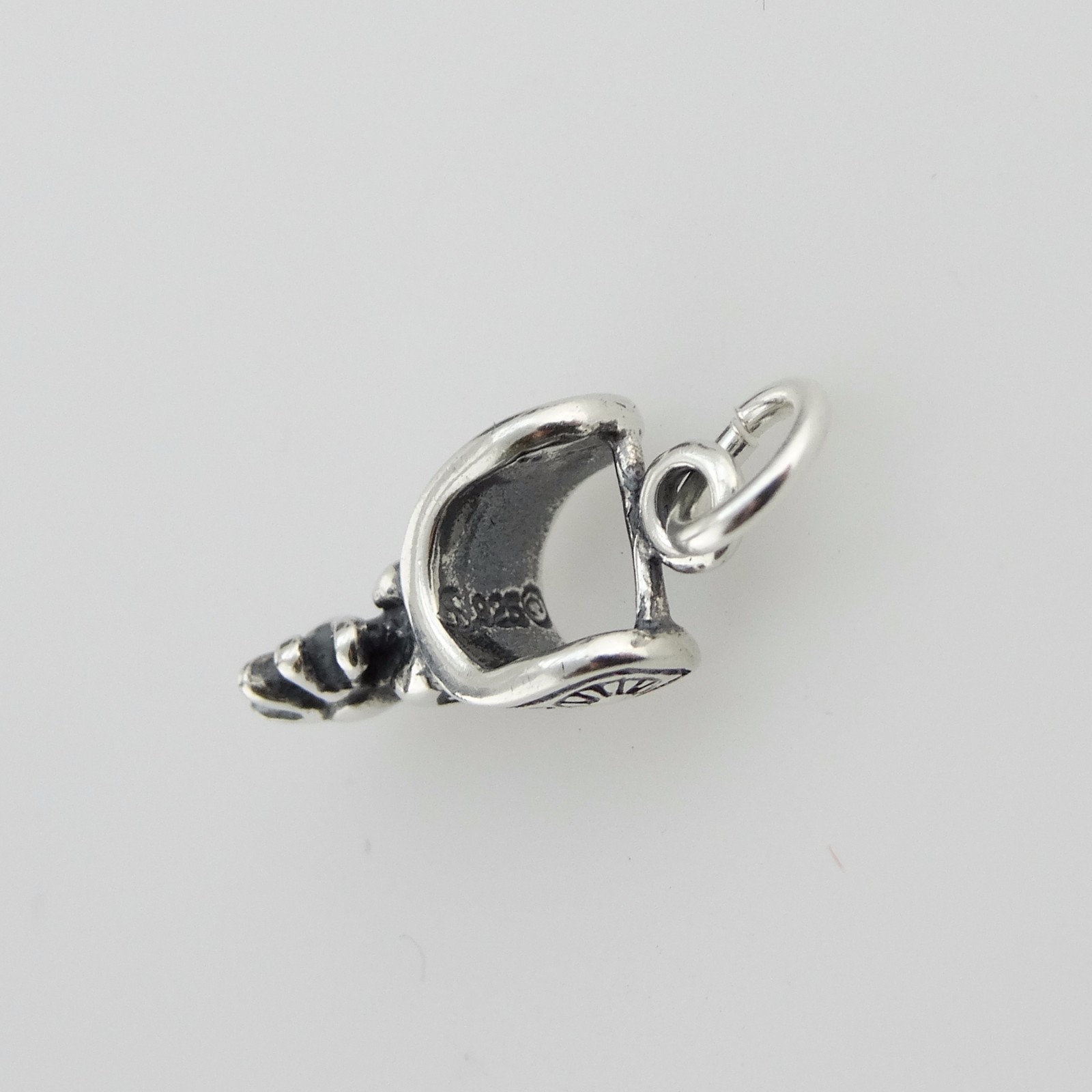 Western Spur Charm – 925 Sterling Silver – Horseback Riding Equestrian Boots NEW