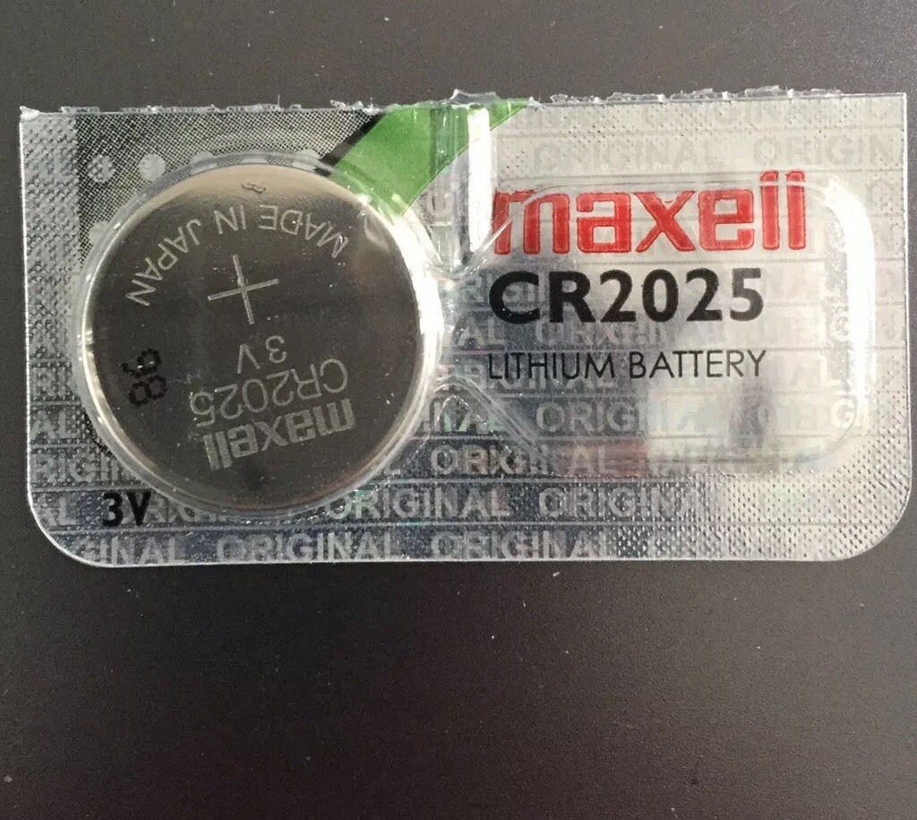 Maxell Watch Battery CR2025 Casio Fossil Michael Kors Armani Boss Smart Hybrid