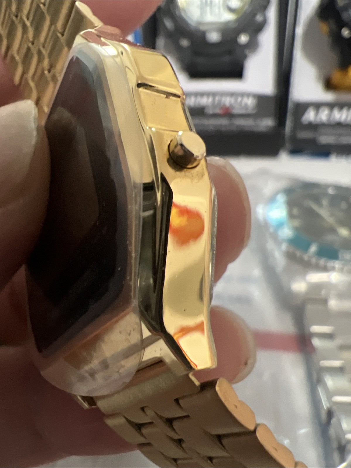 CASIO Unisex Wrist Watch A-159WGEA-1DF🎁Chronograph(NICE WATCH!)🥶