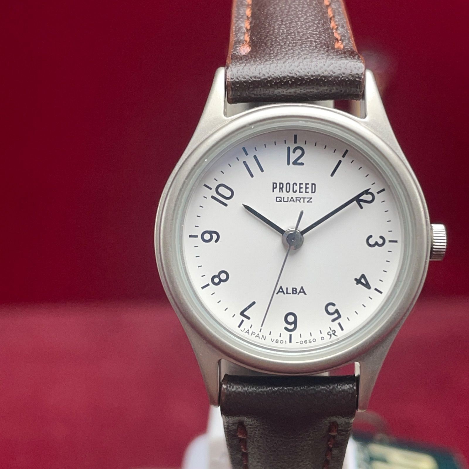 Manufactured in 1997 Battery Changed SEIKO Alba Proceed Made in Japan Vintage An