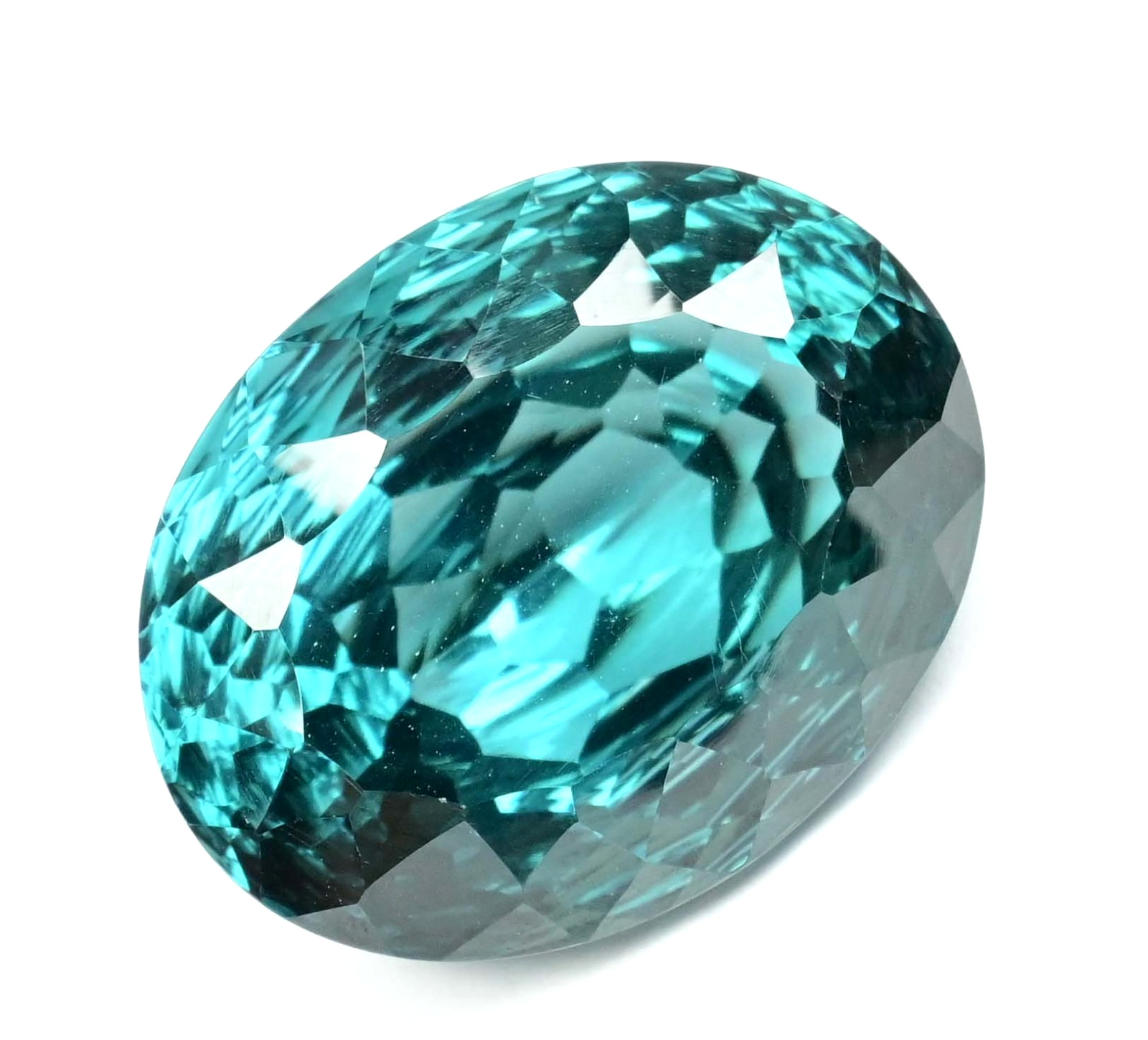 59.05 Ct Flawless Natural Greenish Neon Blue Paraiba Copper Tourmaline Gemstone