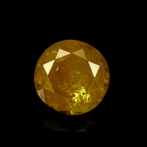 0.09Ct UNHEATED FANCY VIVID YELLOW DIAMOND