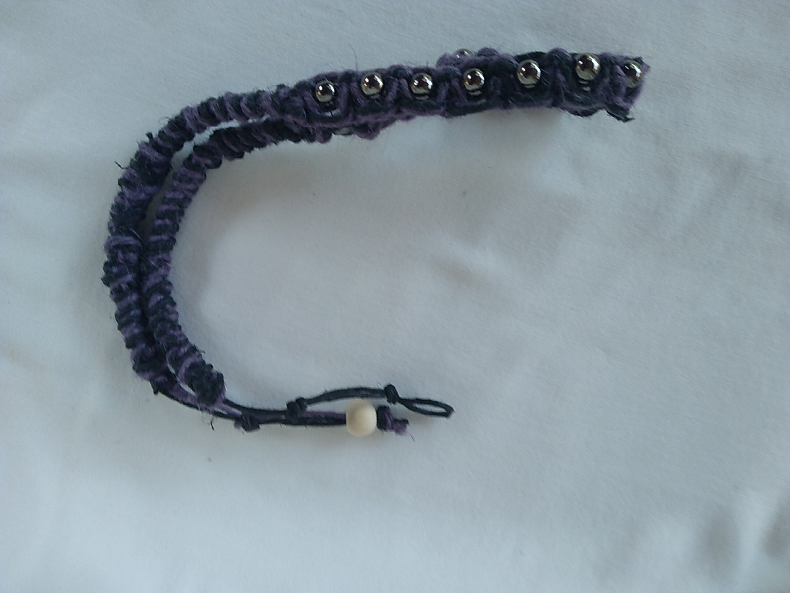 HEMP SURFER SKATER HIPPIE NECKLACE 24″ Unisex Boho Beaded Macrame USA Seller
