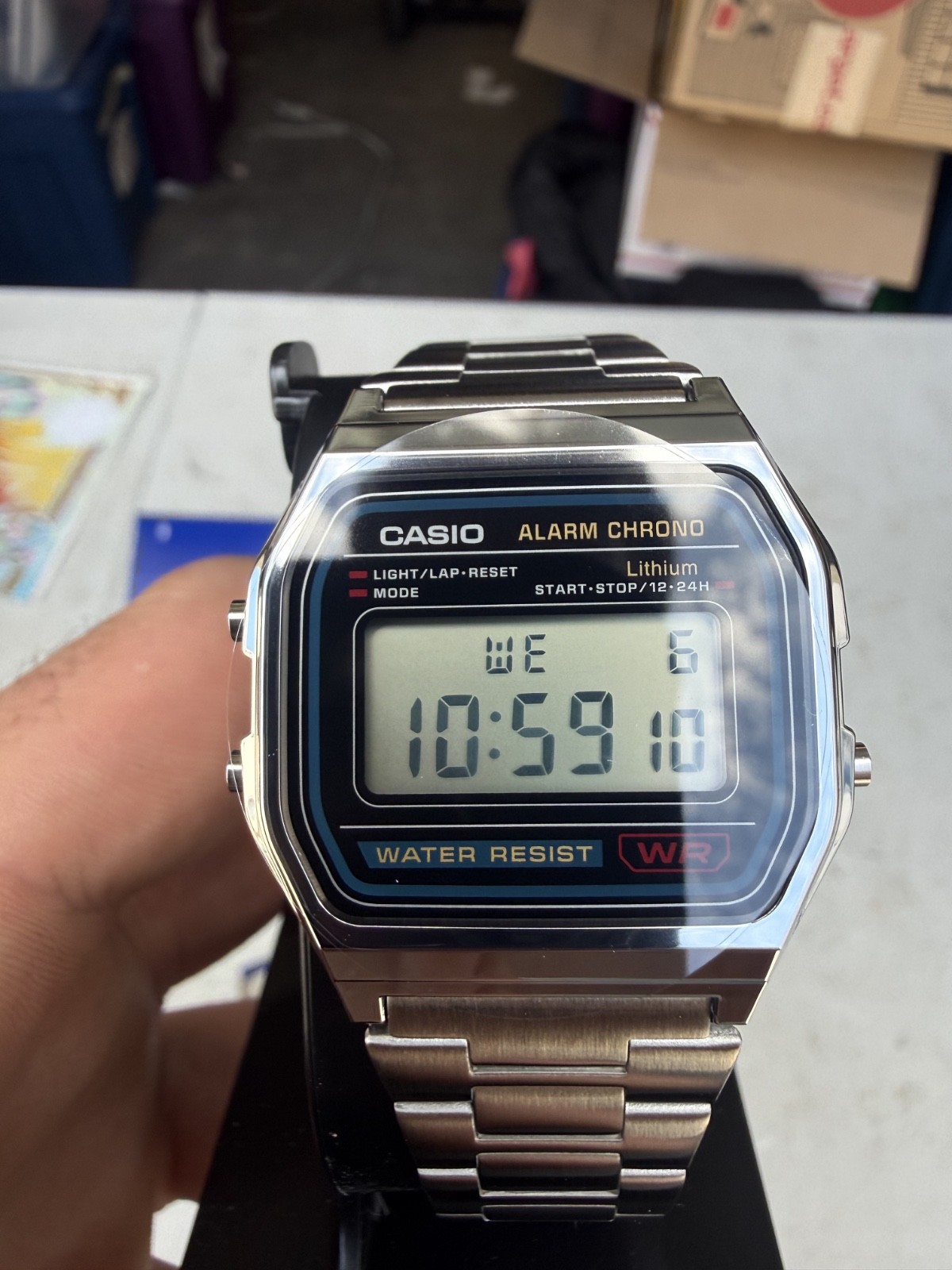 NEW Casio Men’s Vintage A158WA-1 Water Resistant Digital Watch YT20
