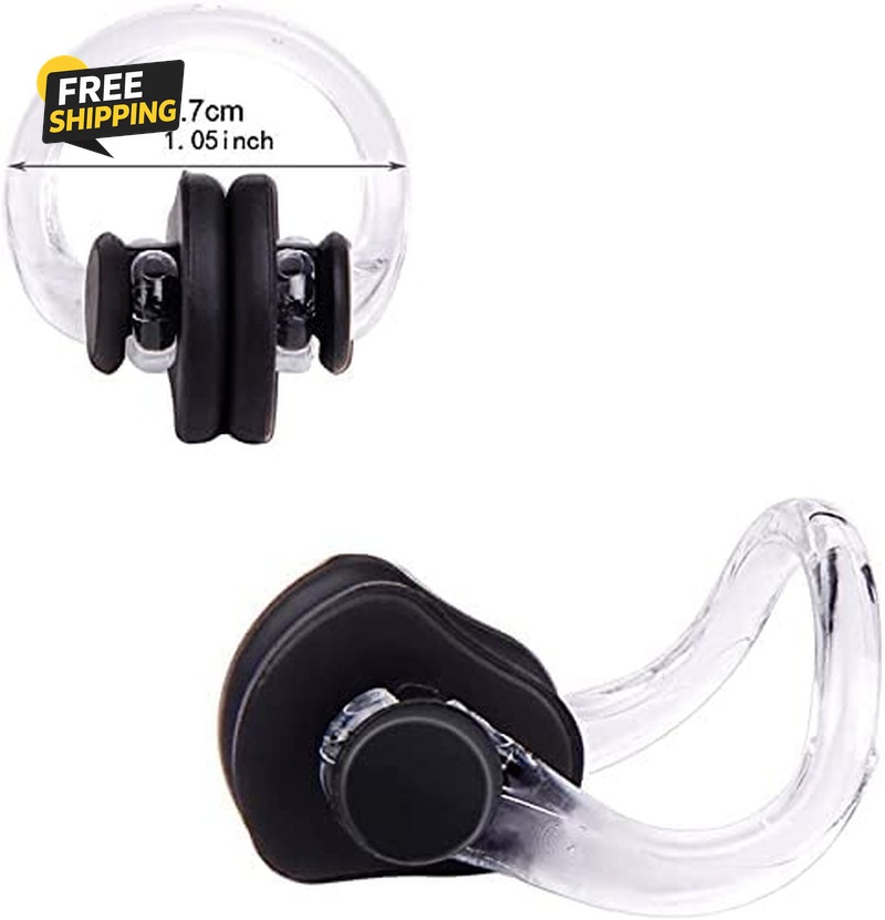 10Pcs Nose Clip for Swimming Nose Plugs for Kids and Adults Multi-Color