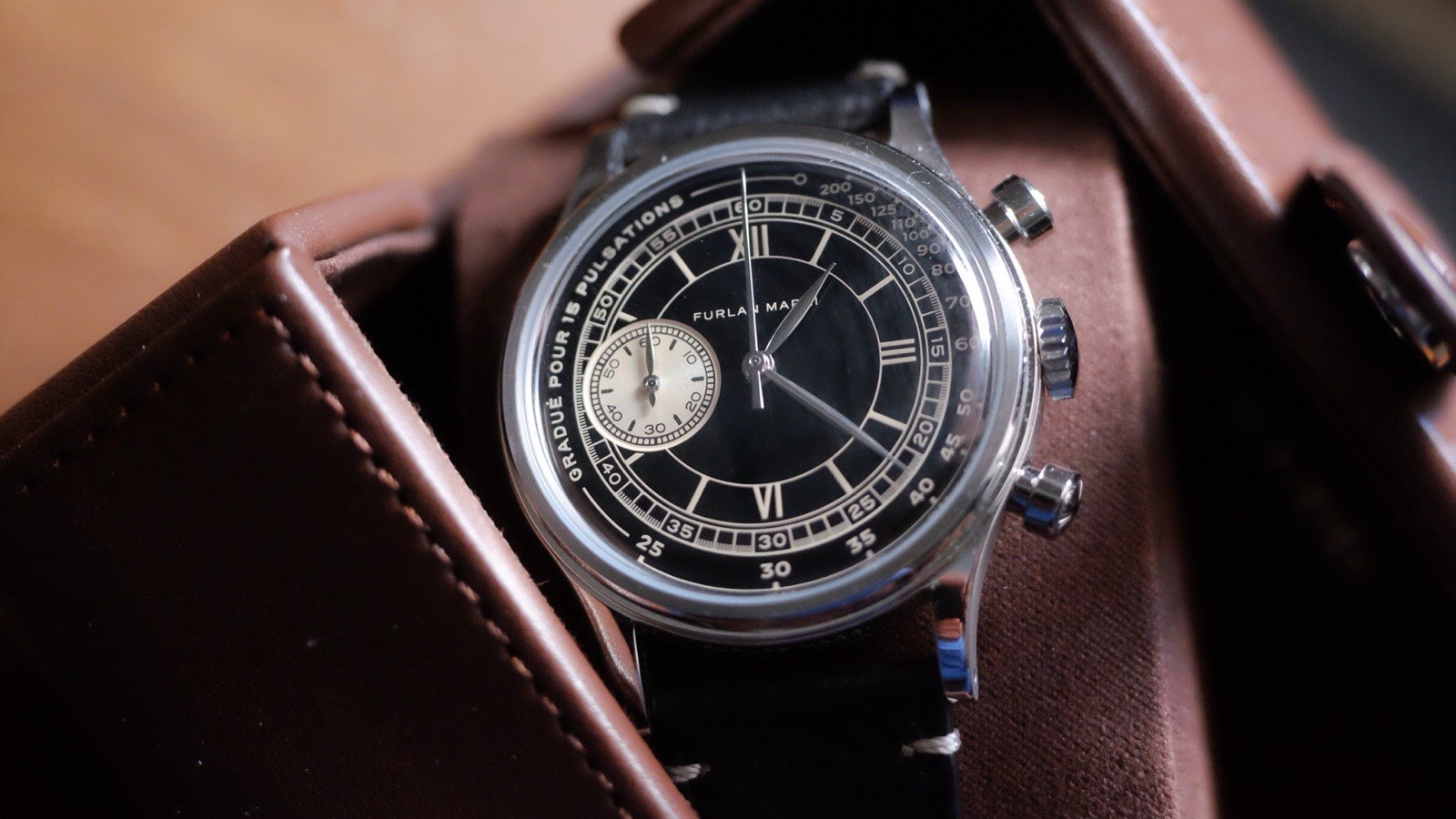 Furlan Marri Chronograph “Nero Sabbia” (Ref. 20203) – Full Set