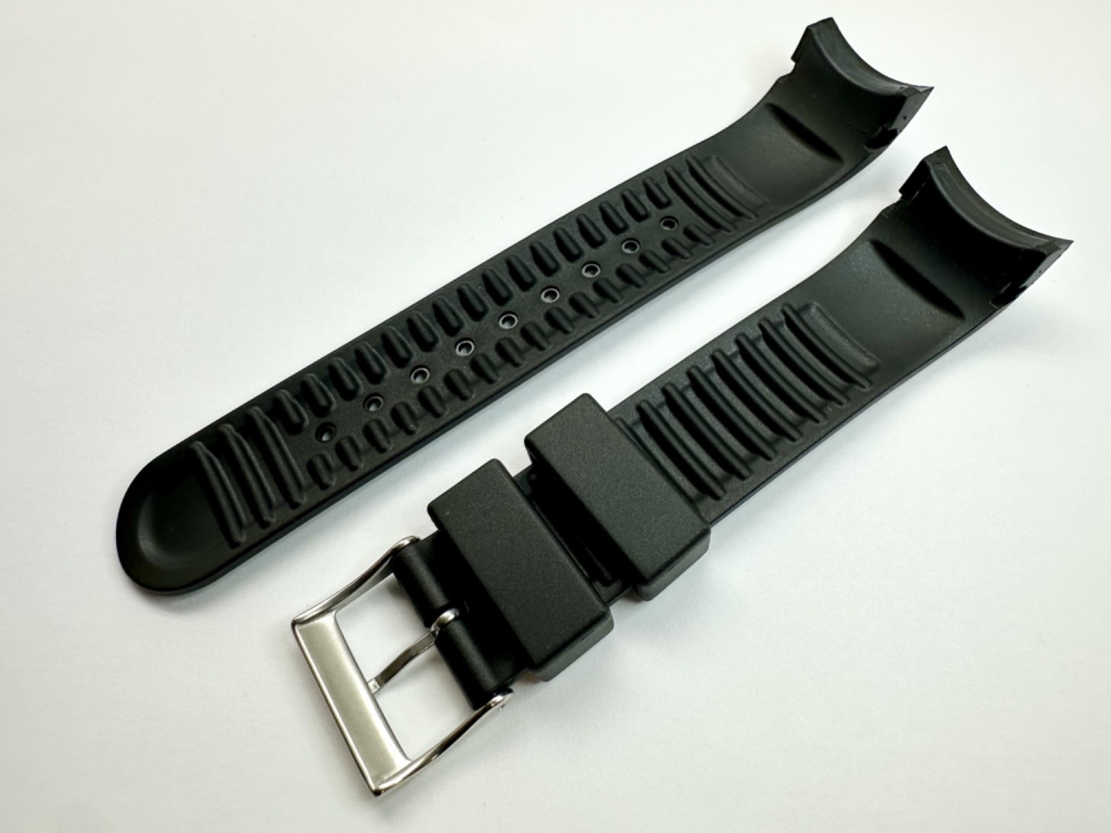 Victorinox Swiss Army Alliance Chronograph Black Rubber 21mm x 19mm Watch Band