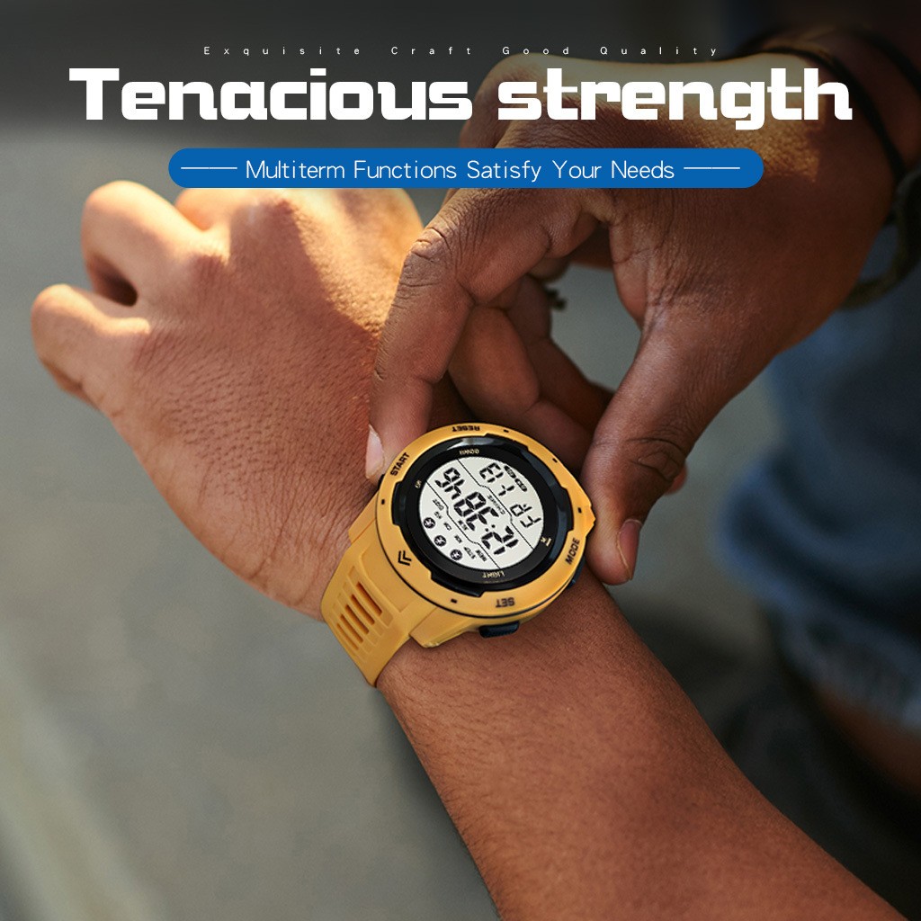 Men Waterproof Digital Sports Watch Military Tactical LED Backlight Wristwatch