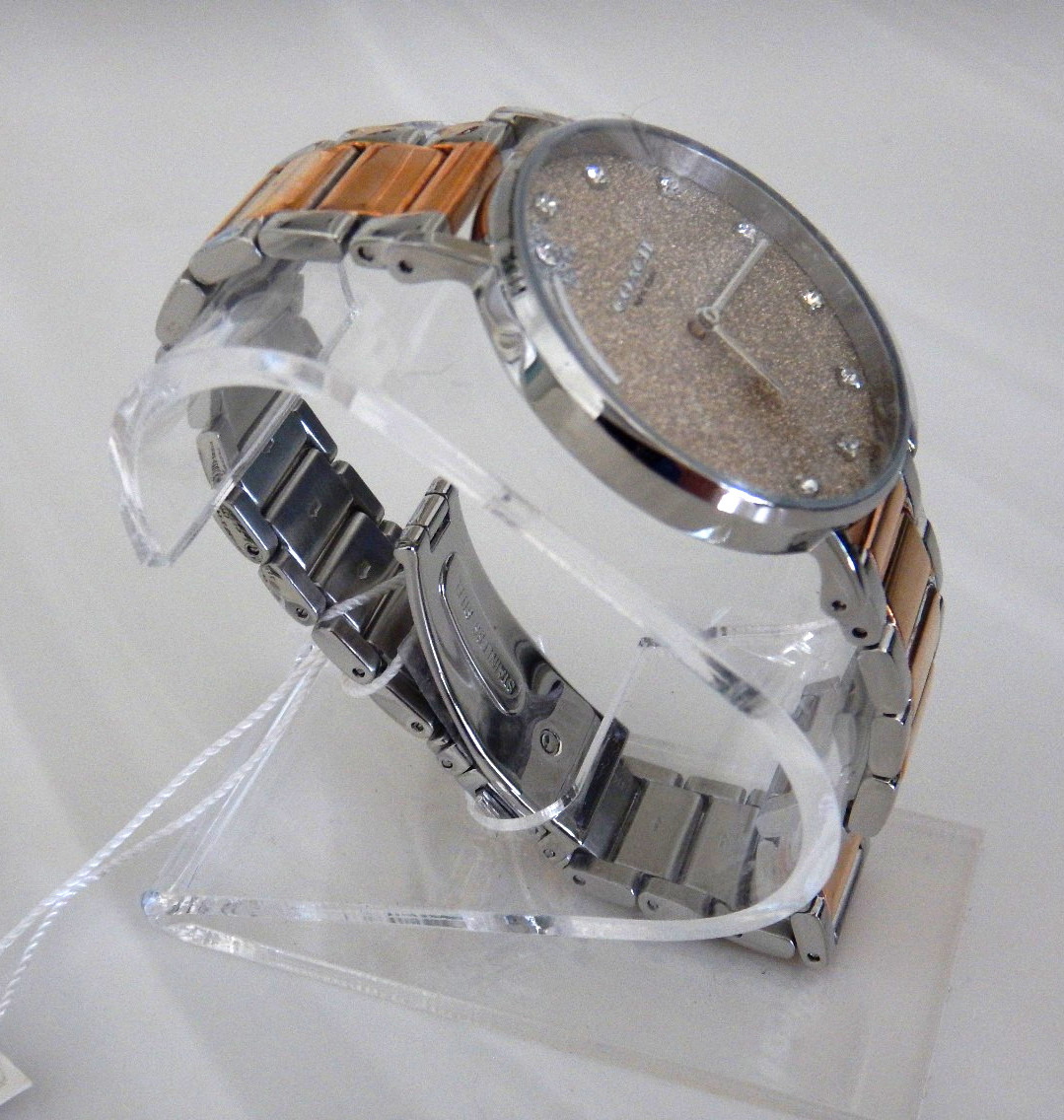 Brand New Coach 14503522 Perry Watch Glitter Crystal Markers