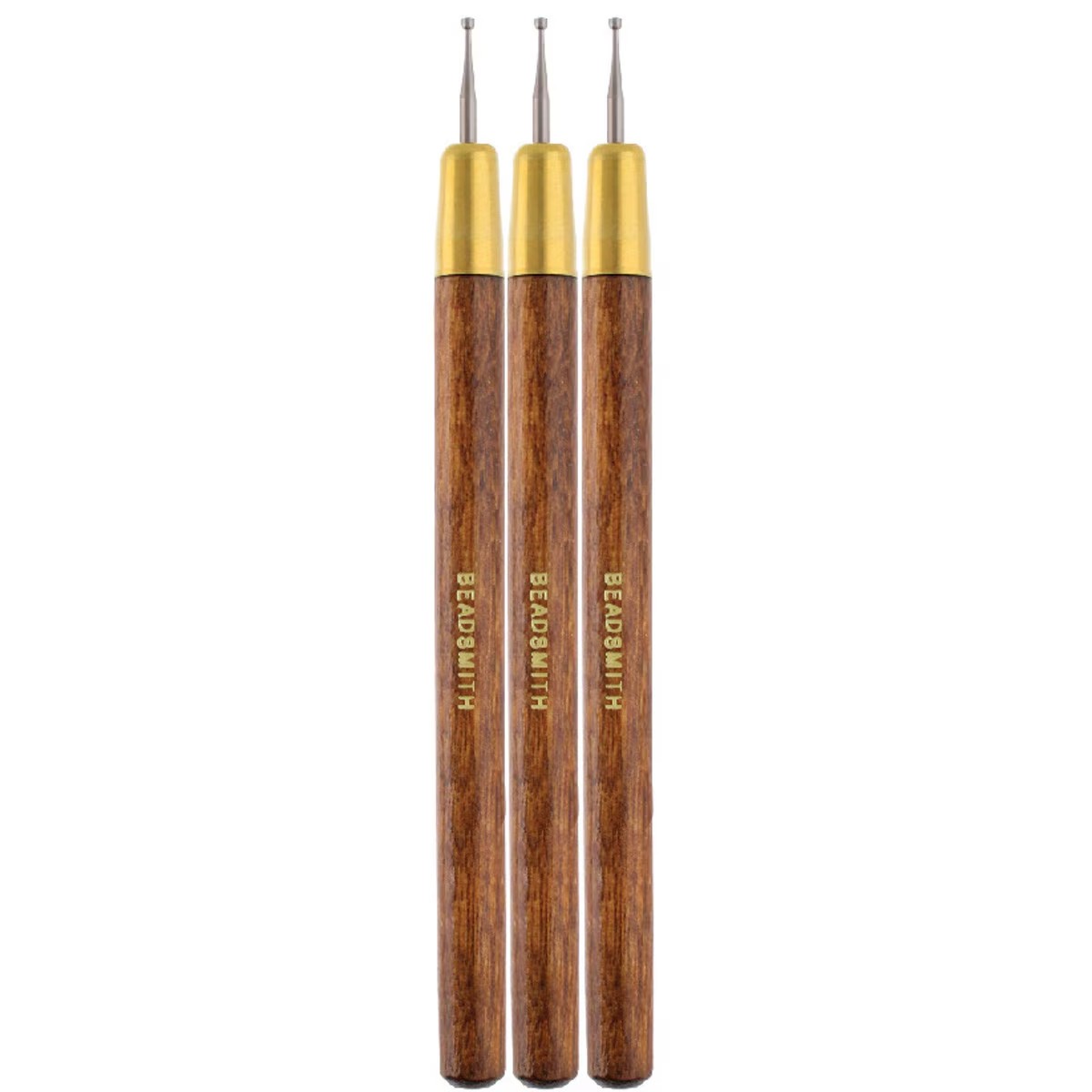 Cup Bur Set Round Your Wire Tool 3 Sizes 1.2mm 1.5mm 1.8mm Beadsmith 55261