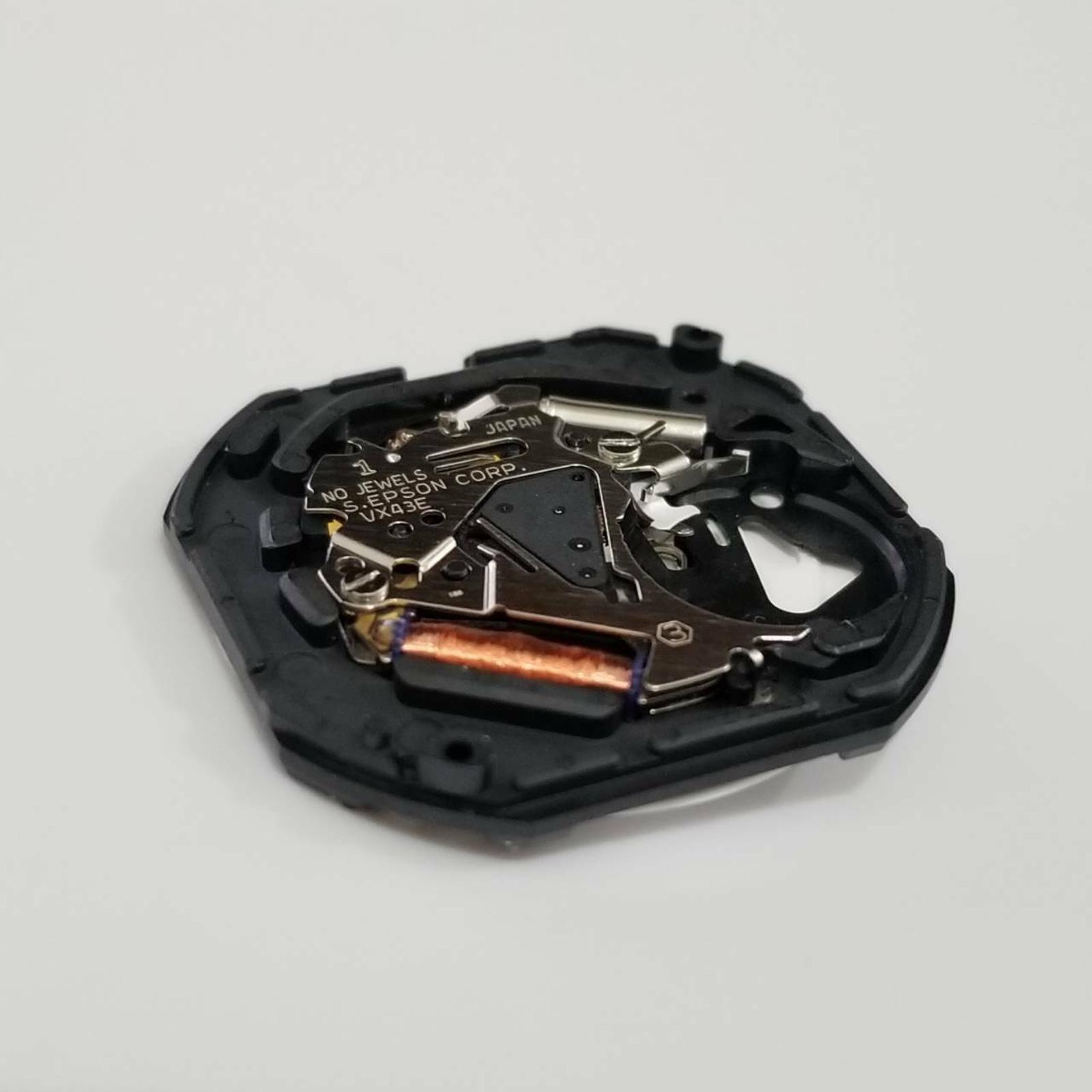 Original Quartz Watch Movement With Day Date For Seiko 7N43A V343 V348 V743 Y143