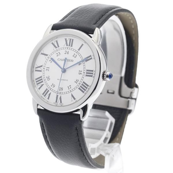 Cartier Ronde Solo WSRN0021 36mm SS Silver Dial Automatic Watch #C6663