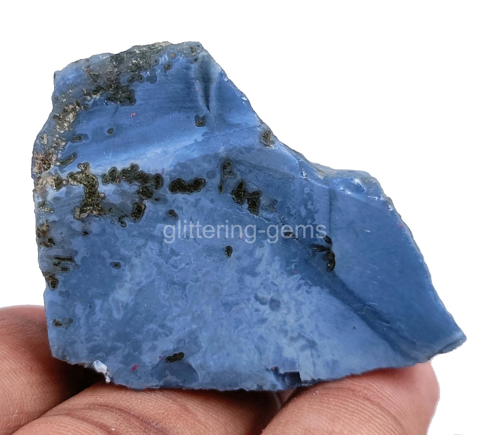 Sky-Blue Opal 218.25 Ct Natural IGL Australia Uncut Rough Loose Gemstone 5MSE