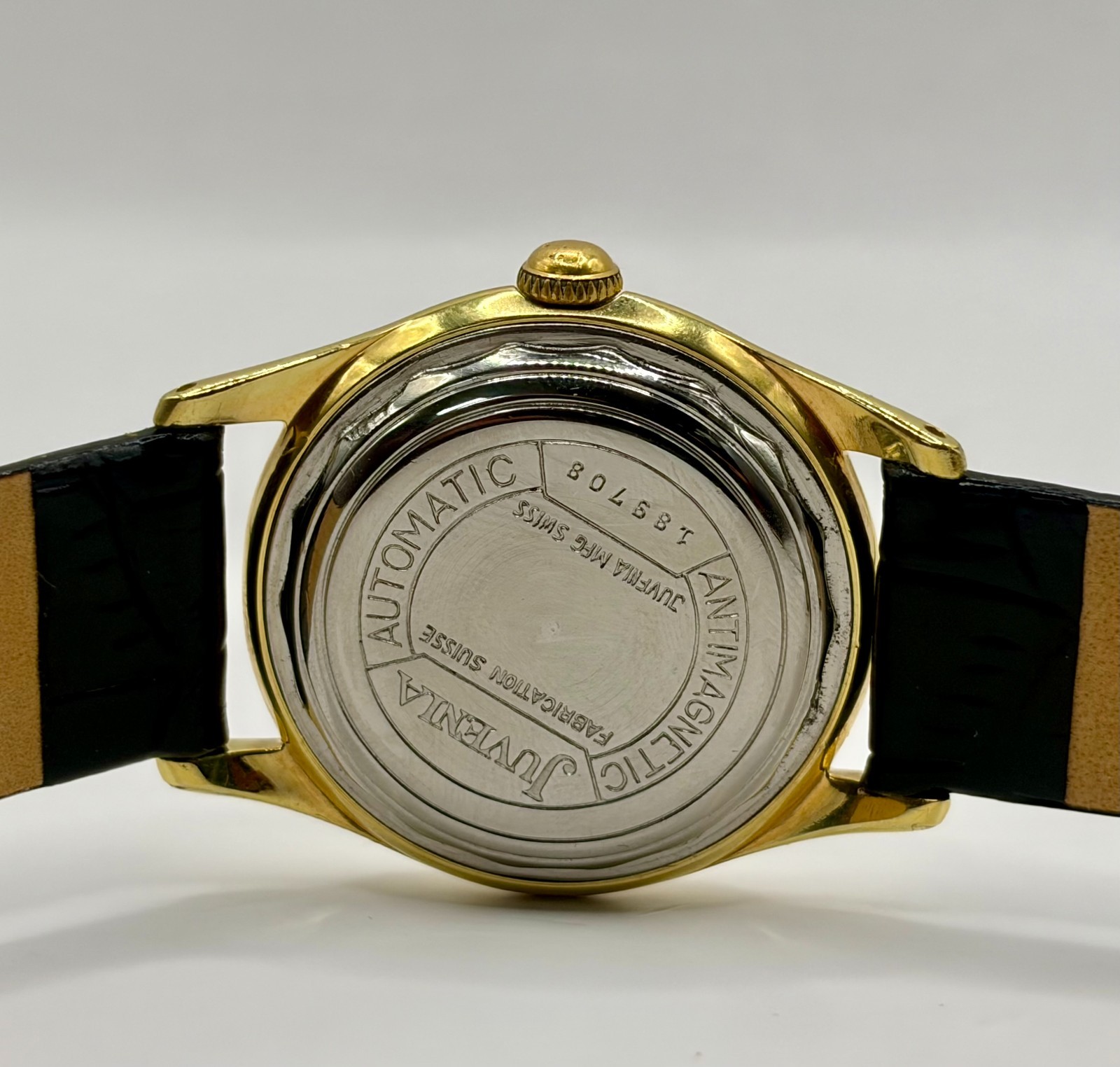 Vintage Juvenia Automatic Watch Gold Plated
