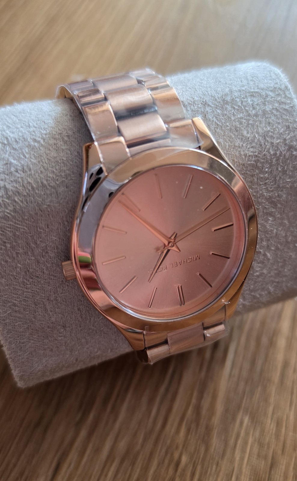 Brand New Michael Kors Ladies Watch Slim Runway Rose Gold MK3197