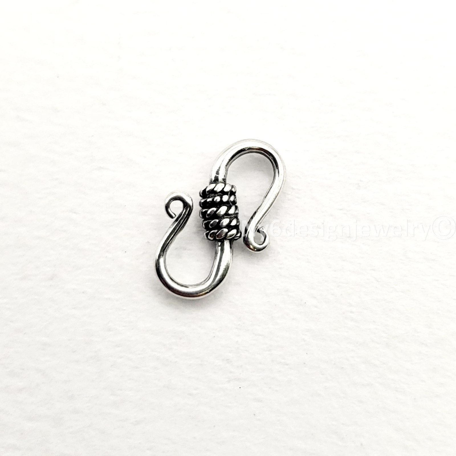 Sterling Silver S Hook Clasp Jewelry Finding 14-35mm REAL 925 Free Shipping