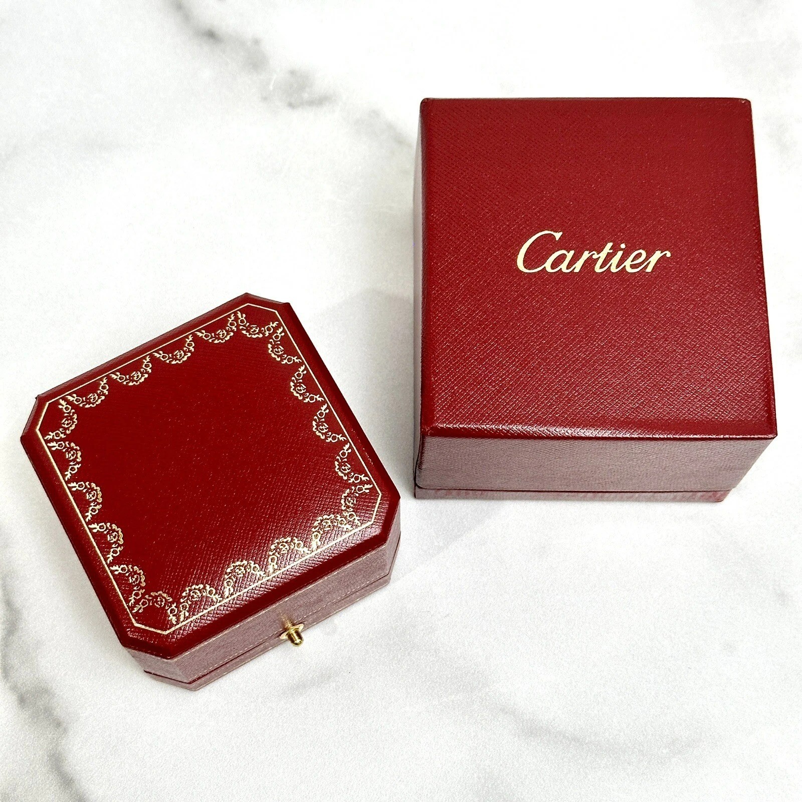 Cartier Love Ring Signature Red Travel Case – Empty Original Box
