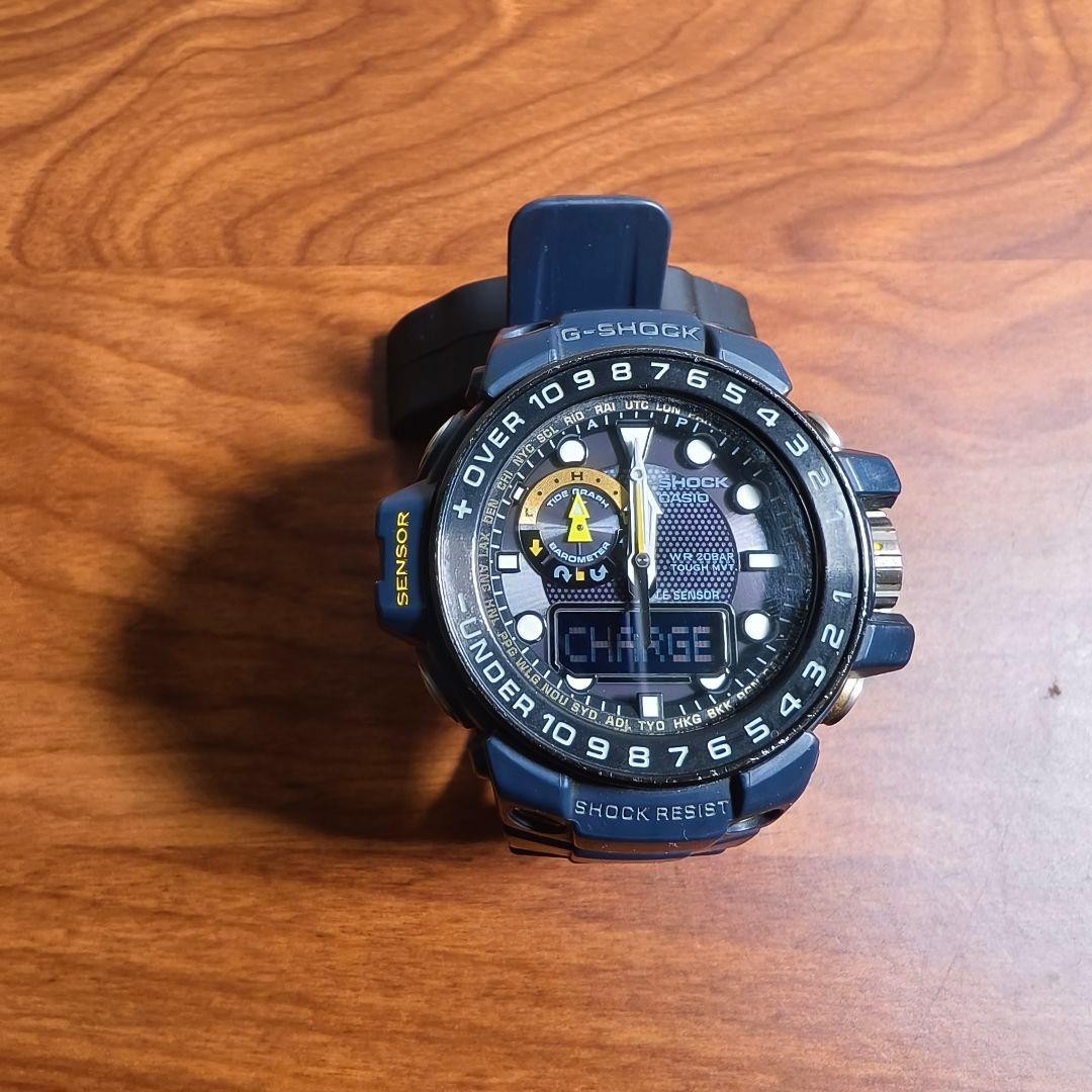 CASIO G-SHOCK GULFMASTER GWN-1000NV-2AJF Solar Powered Radio Controlled Navy