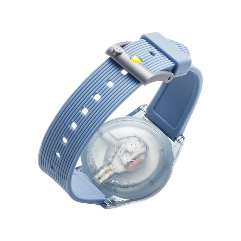 CITIZEN Q&Q SmileSolar RP10-005 Solar Analog Waterproof Urethane Watch Blue JPN