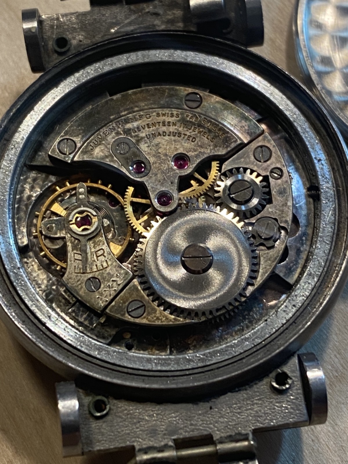 1950’s 4X ALL Steel JUVENIA w/ Hooded Lugs, Non-running!