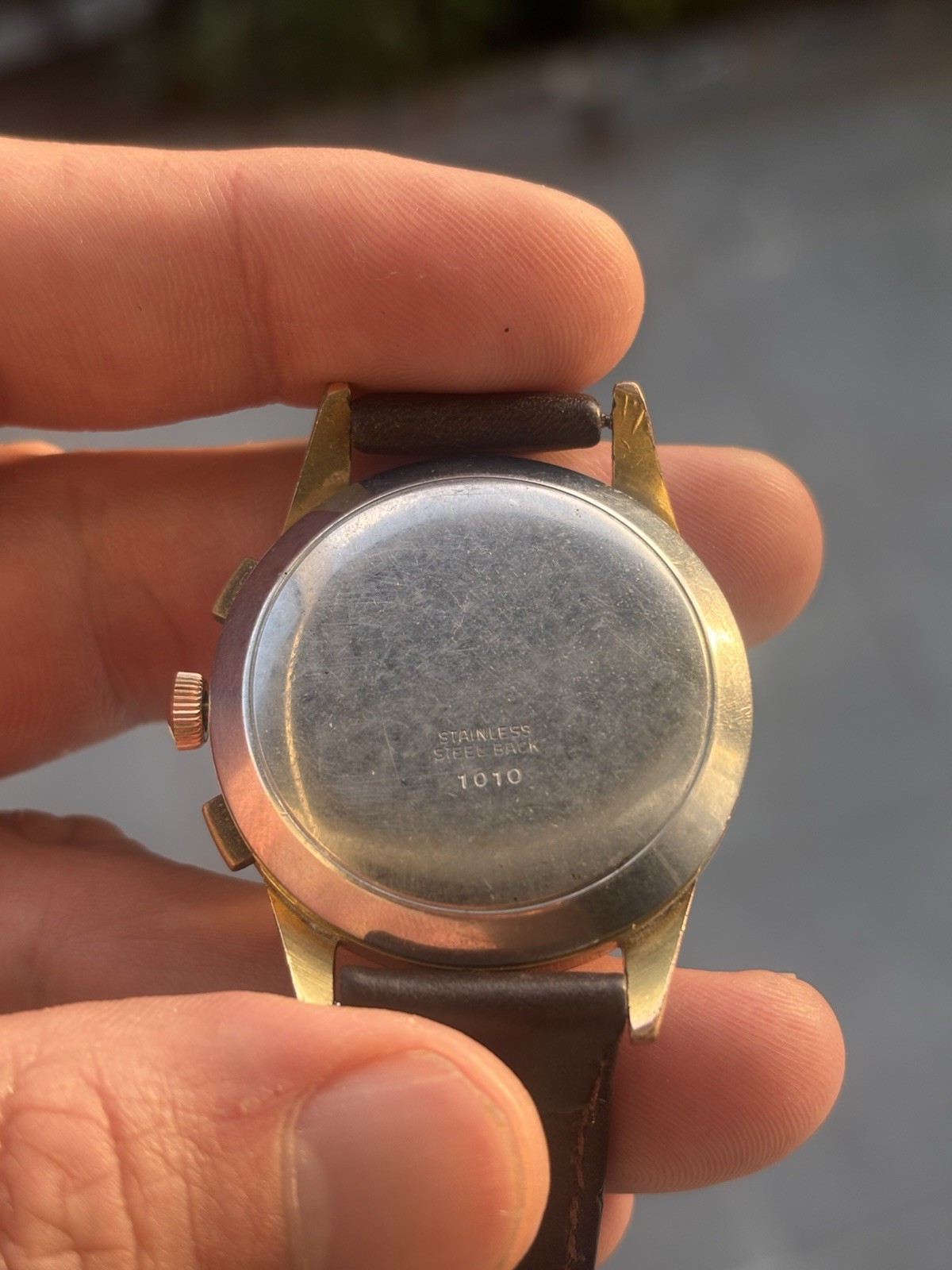 Fully Serviced! 1960s Vintage Valjoux 7733 Chronograph, Walux Geneve, Panda