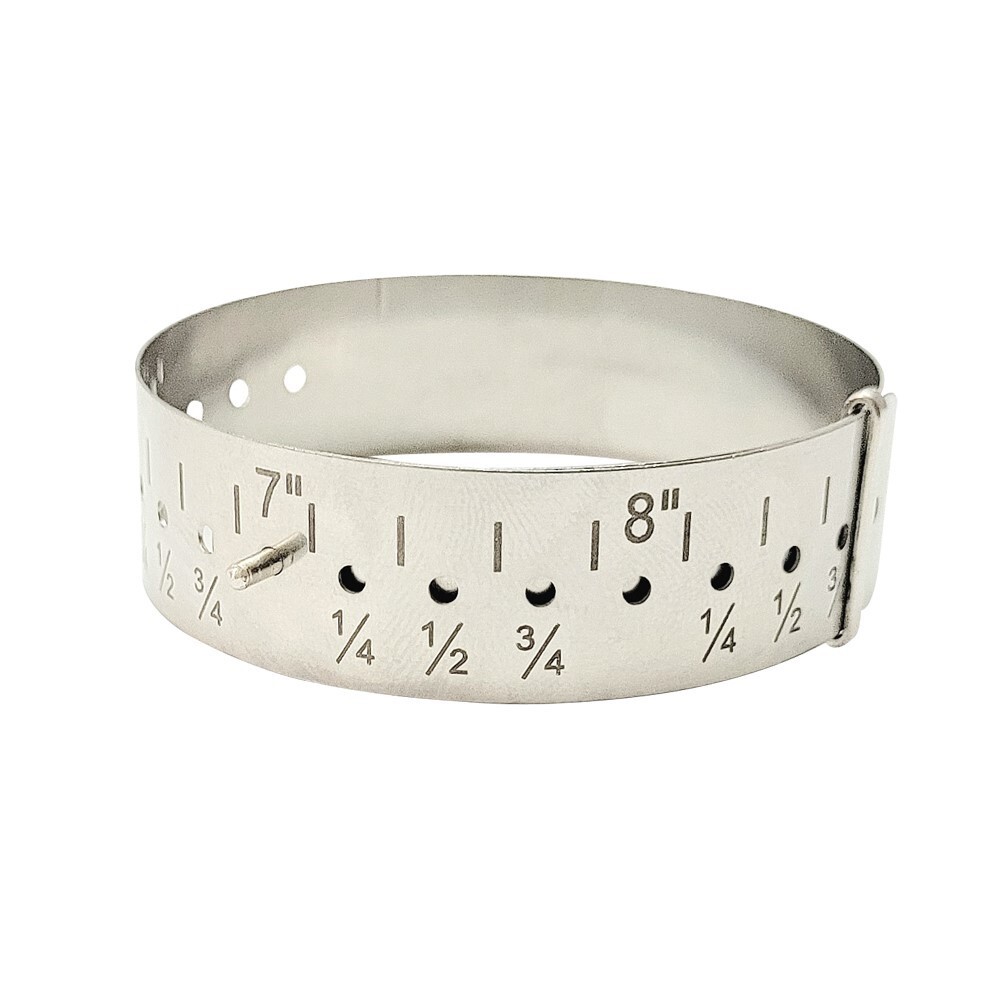 Bracelet Gauge Metal Jewelry Sizing Bracelets Bangles Inch 1/4″ Increments Size