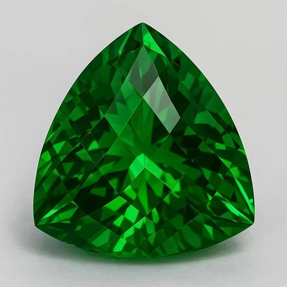 Natural Colombian Green Emerald 11 Ct AGL Certified Emerald Cut Loose Gemstone