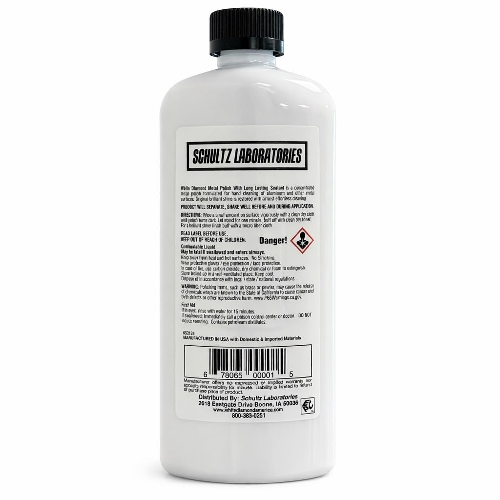 Schultz Laboratories Metal Polish Cleaner & Protectant 12 fl oz
