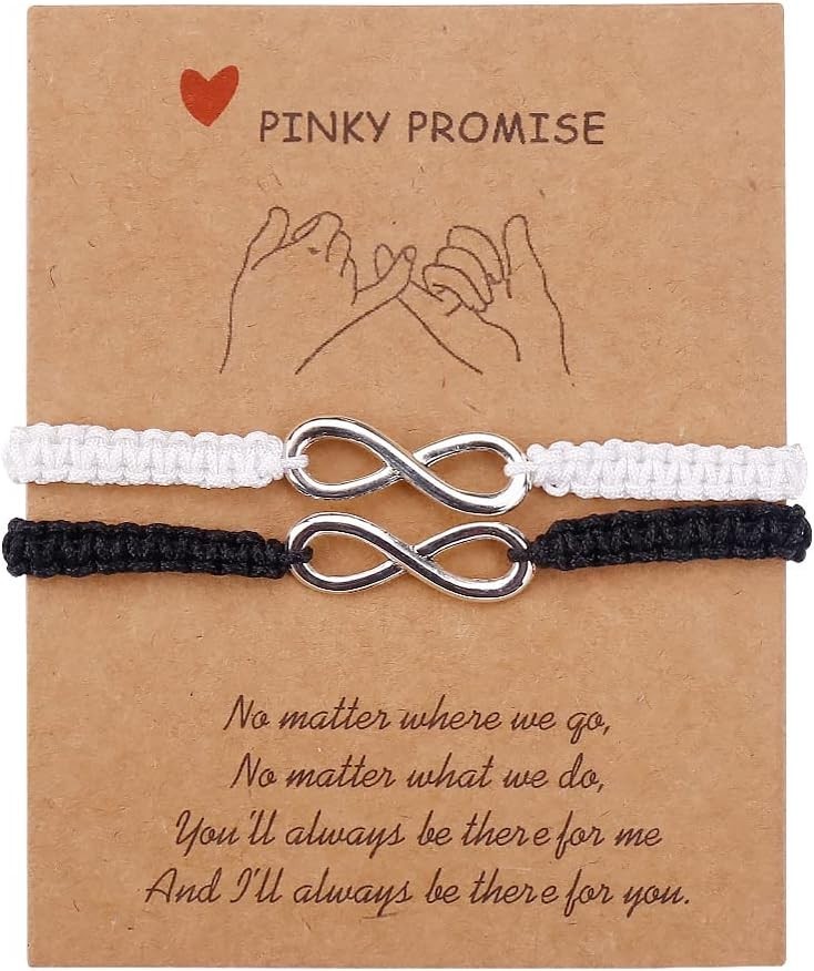 Personalized Yin Yang Couple Bracelets – Adjustable Infinity Friendship Jewelry