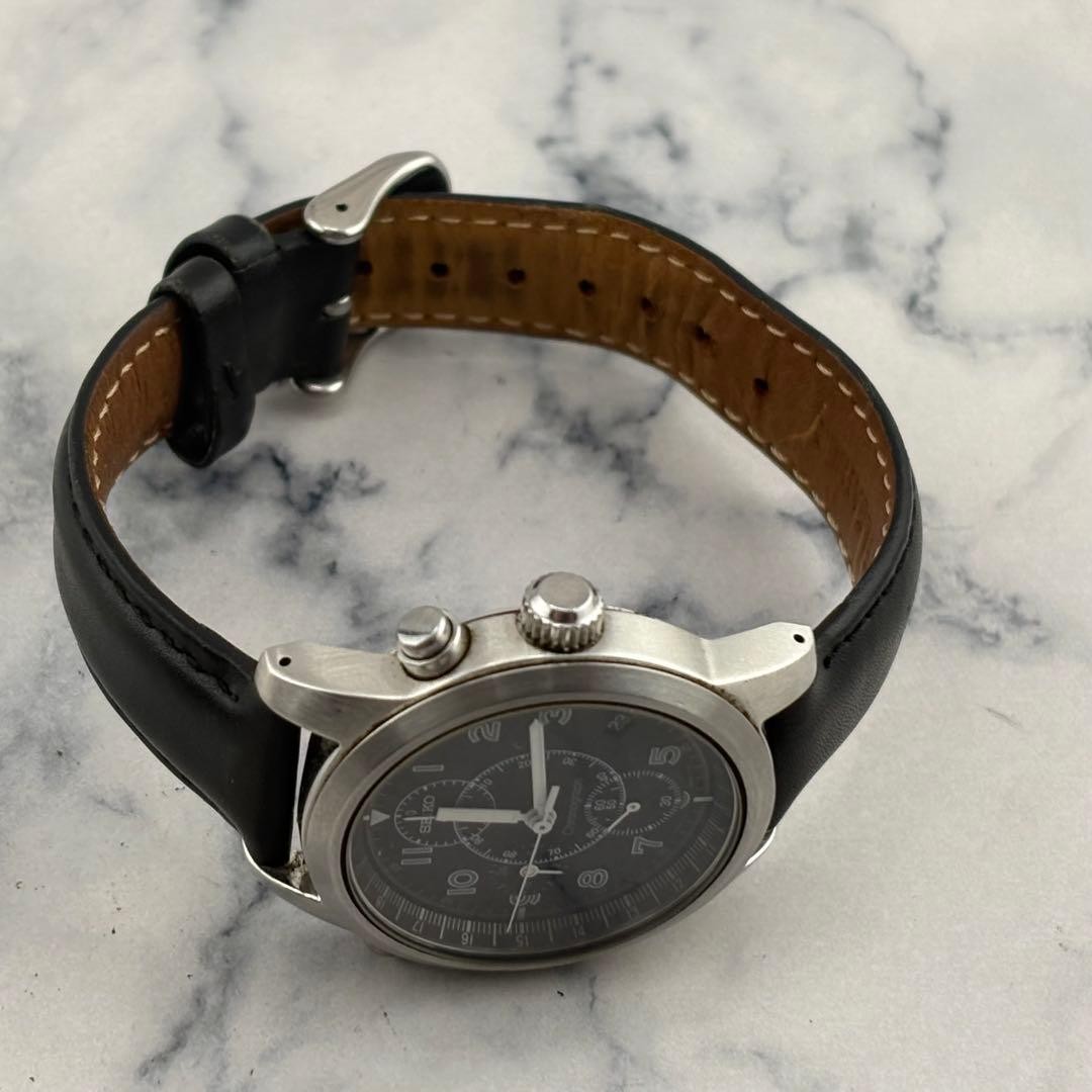 Seiko SUS Chronograph 7T27-7A40 Automatic 36mm Vintage Used